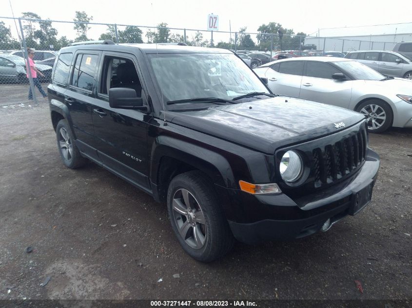 2016 JEEP PATRIOT HIGH ALTITUDE EDITION - 1C4NJRFB3GD696193