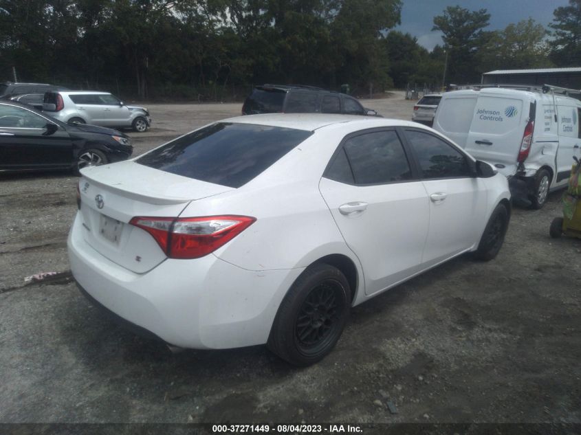 2014 TOYOTA COROLLA L/LE/S/S PLUS/LE PLUS - 5YFBURHEXEP019721