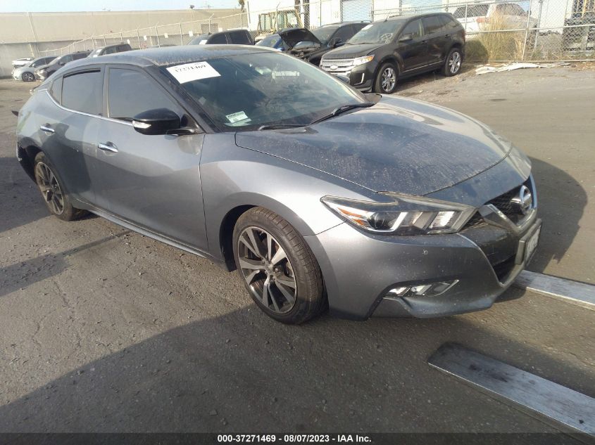 2018 NISSAN MAXIMA SV - 1N4AA6AP1JC392055