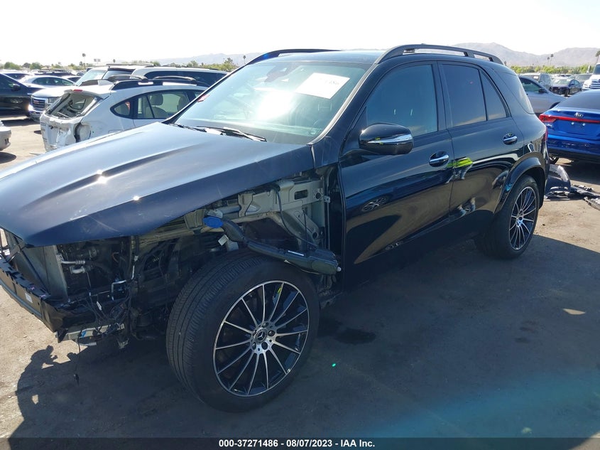 VIN 4JGFB4JB6NA591816 2022 MERCEDES-BENZ GLE GLE 350