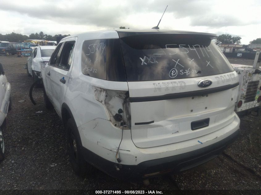 2014 FORD UTILITY POLICE 1FM5K8AR1EGC02139