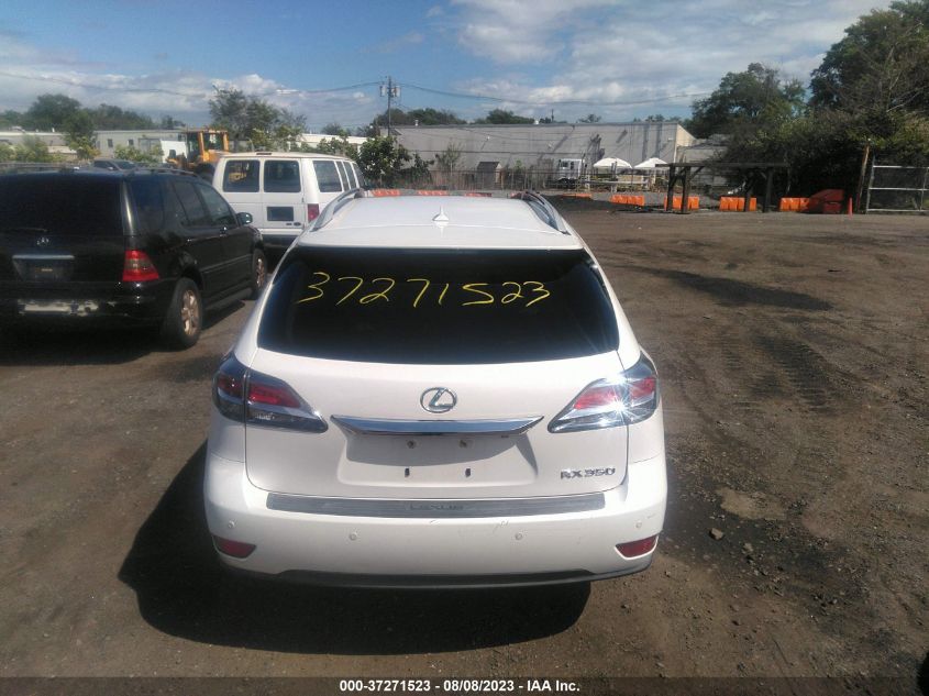 2013 LEXUS RX 350 - 2T2BK1BAXDC191092
