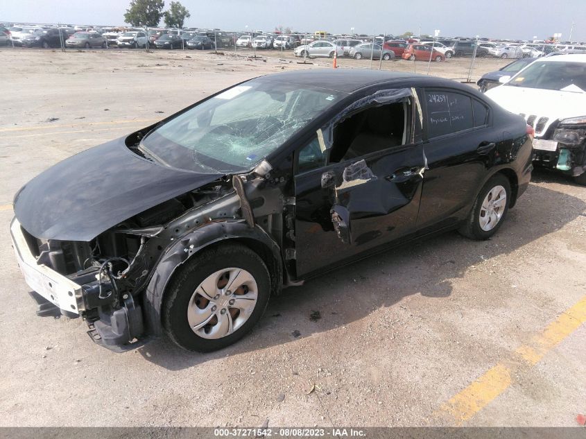 2014 HONDA CIVIC SEDAN LX - 19XFB2F51EE041626