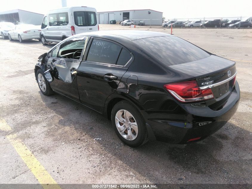 2014 HONDA CIVIC SEDAN LX - 19XFB2F51EE041626