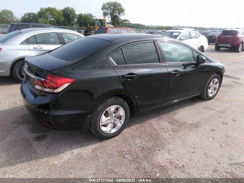 2014 HONDA CIVIC SEDAN LX - 19XFB2F51EE041626