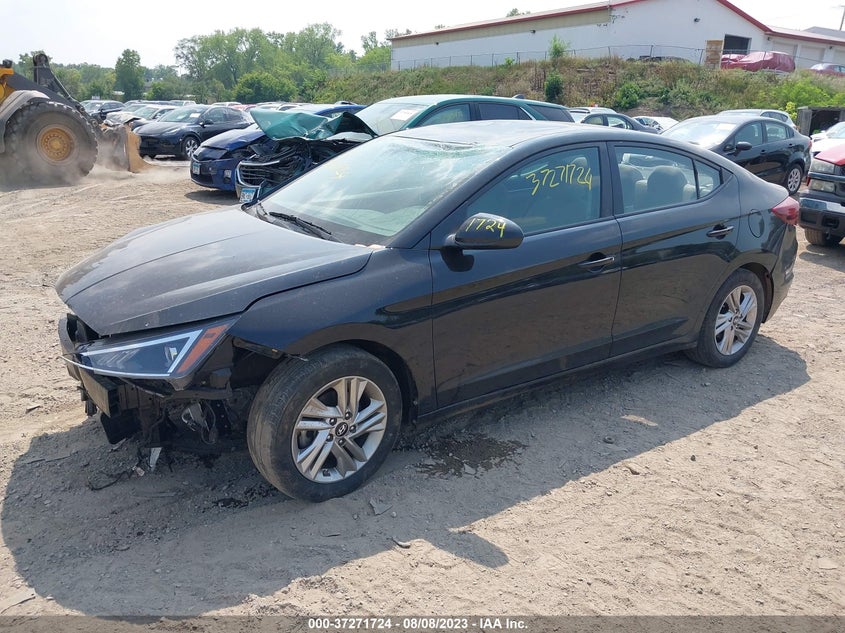 VIN KMHD84LF3KU771027 2019 HYUNDAI ELANTRA SEL