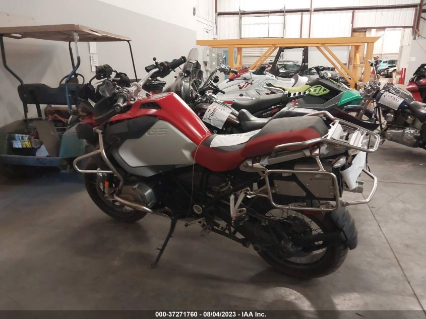 2016 BMW R1200 GS ADVENTURE WB10A1208GZ664503
