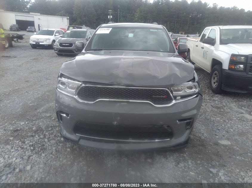 2022 DODGE DURANGO SXT - 1C4RDHAG1NC225975