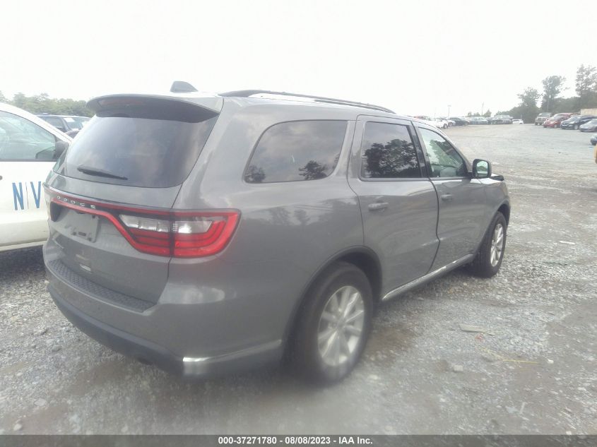 2022 DODGE DURANGO SXT - 1C4RDHAG1NC225975