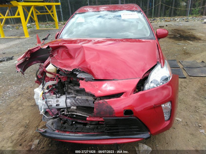 2015 TOYOTA PRIUS FOUR - JTDKN3DU6F0402770