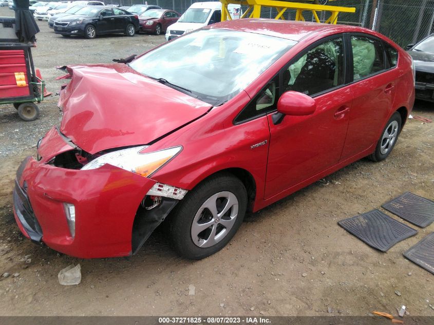 2015 TOYOTA PRIUS FOUR - JTDKN3DU6F0402770