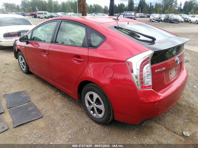2015 TOYOTA PRIUS FOUR - JTDKN3DU6F0402770