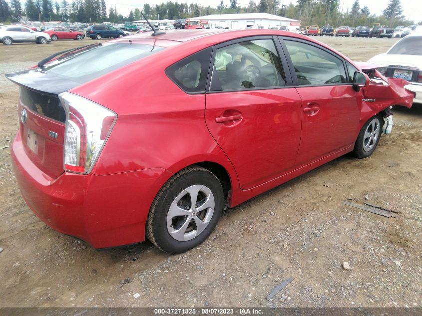 2015 TOYOTA PRIUS FOUR - JTDKN3DU6F0402770