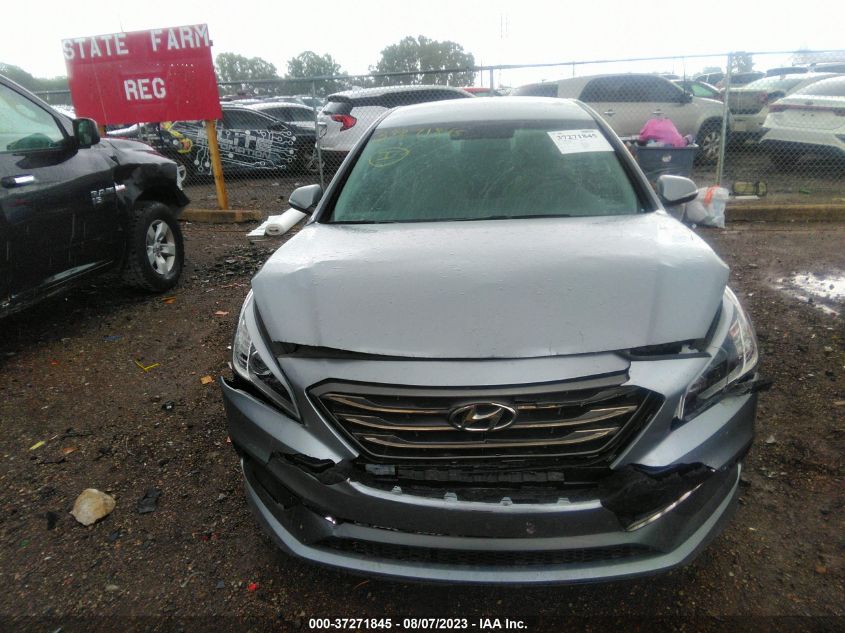 2015 HYUNDAI SONATA 2.4L SPORT - 5NPE34AF4FH214301