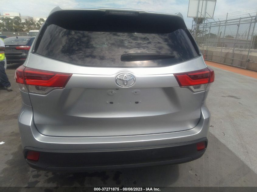 2019 TOYOTA HIGHLANDER LE - 5TDZARFH4KS052222