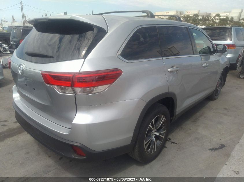 2019 TOYOTA HIGHLANDER LE - 5TDZARFH4KS052222