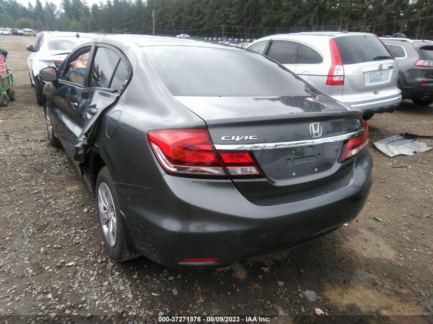 2013 HONDA CIVIC SDN LX - 19XFB2F55DE292390