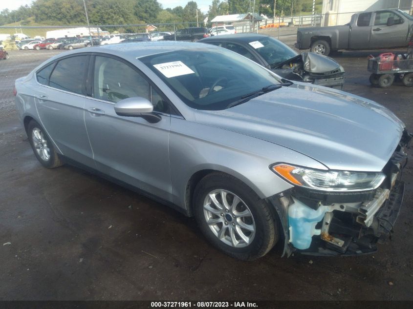 2015 FORD FUSION S - 3FA6P0G70FR221539