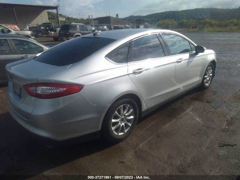 2015 FORD FUSION S - 3FA6P0G70FR221539