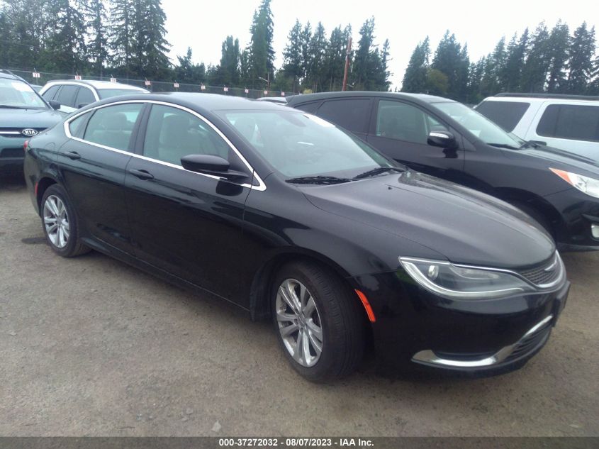 2015 CHRYSLER 200 LIMITED - 1C3CCCAB7FN657223