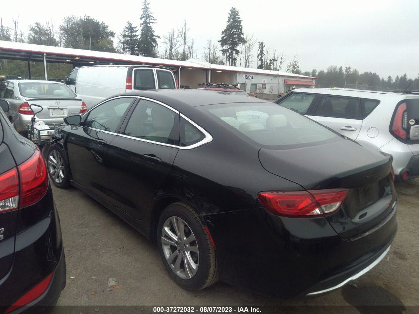 2015 CHRYSLER 200 LIMITED - 1C3CCCAB7FN657223