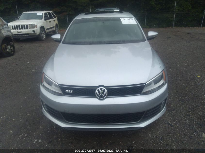 2014 VOLKSWAGEN JETTA SEDAN GLI AUTOBAHN - 3VW5T7AJ7EM374989