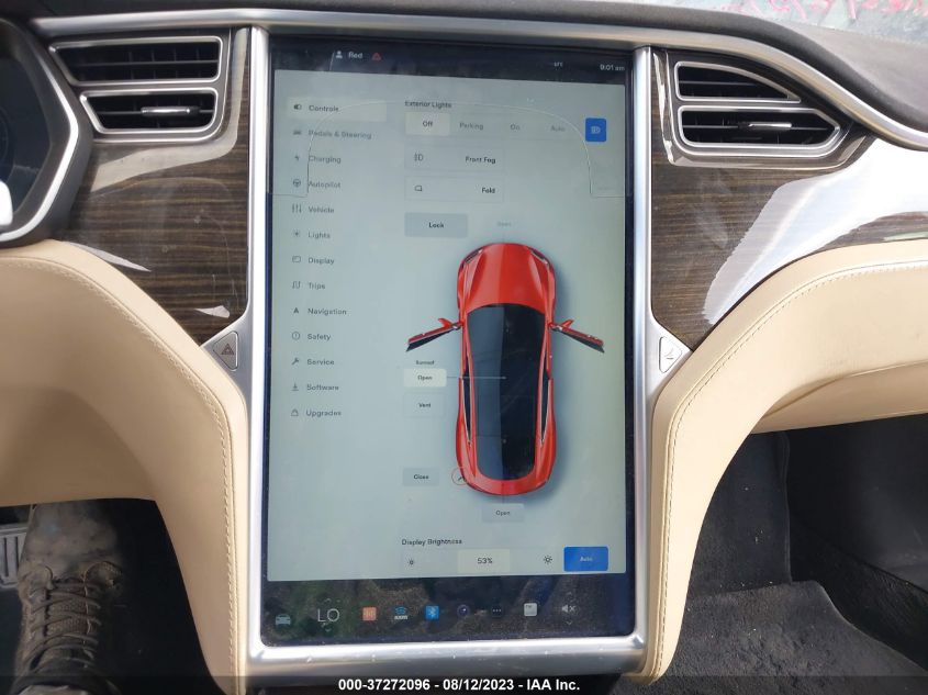 2015 TESLA MODEL S - 5YJSA1E12FF106795
