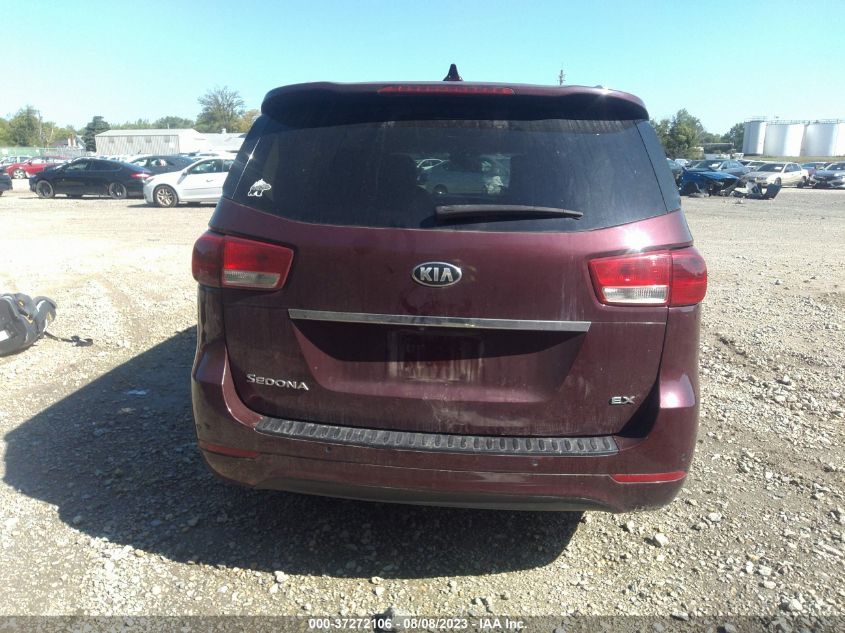 2015 KIA SEDONA EX - KNDMC5C11F6022282