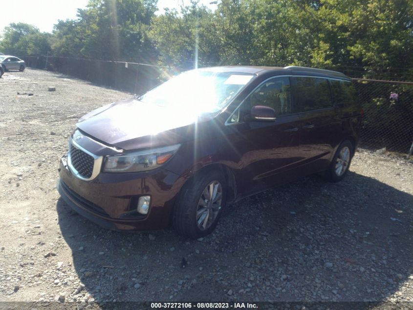 2015 KIA SEDONA EX - KNDMC5C11F6022282
