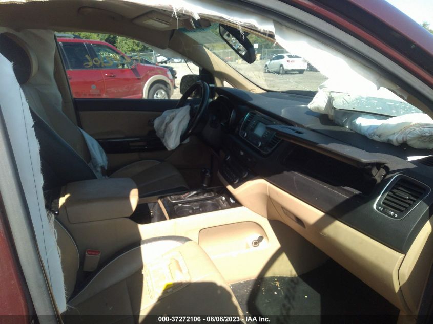 2015 KIA SEDONA EX - KNDMC5C11F6022282