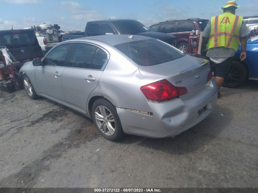 2013 INFINITI G37 SEDAN JOURNEY JN1CV6AP9DM722131