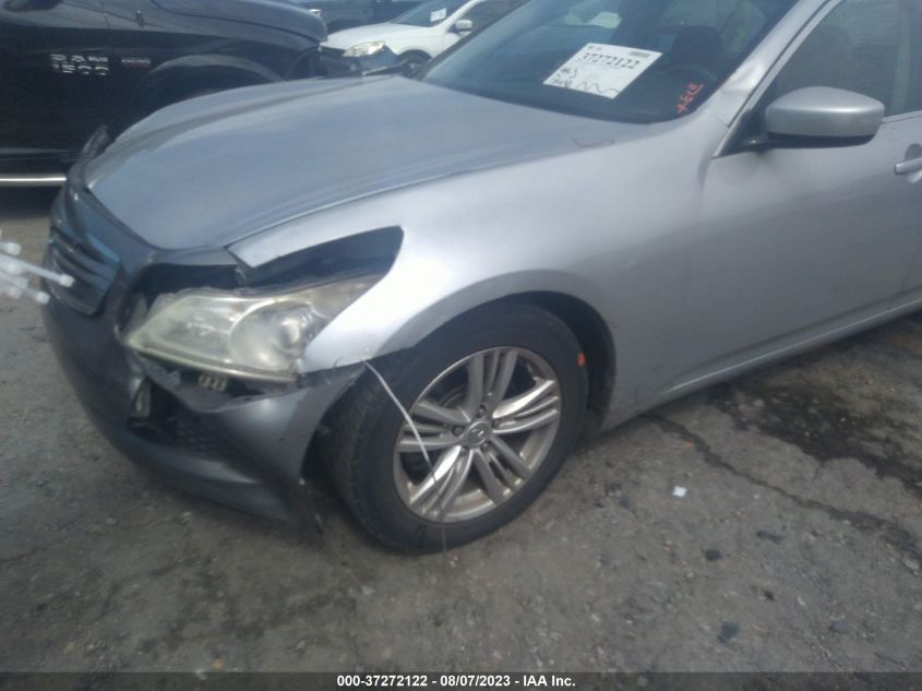 2013 INFINITI G37 SEDAN JOURNEY JN1CV6AP9DM722131