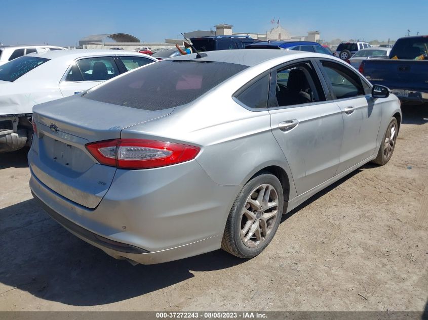 2014 FORD FUSION SE - 3FA6P0H73ER110819