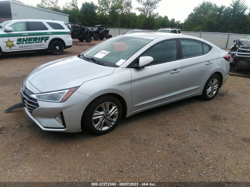 VIN 5NPD84LF8KH468470 2019 HYUNDAI ELANTRA SEL