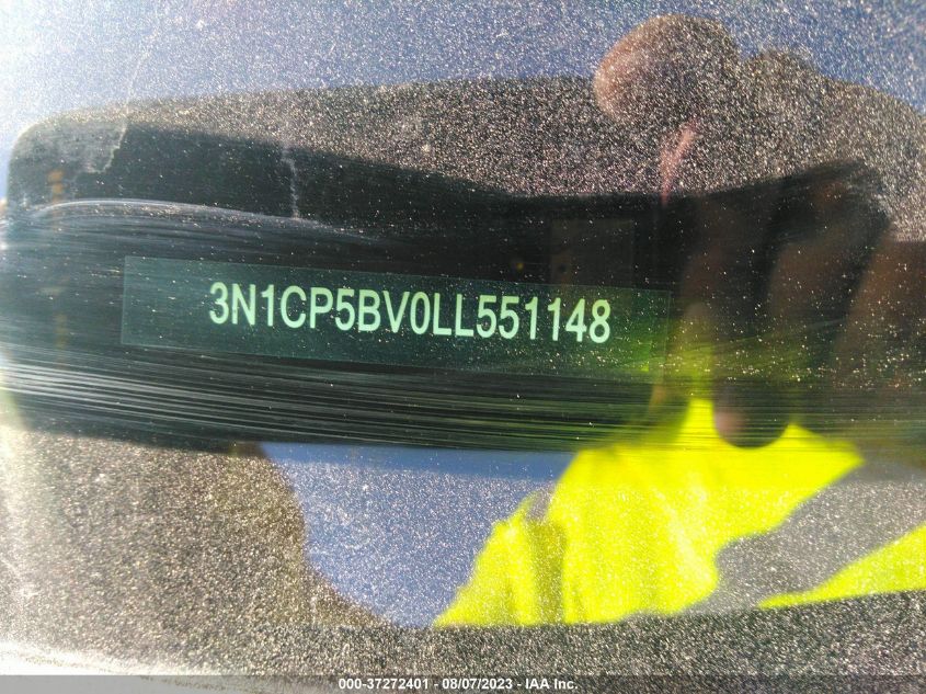2020 NISSAN KICKS S - 3N1CP5BV0LL551148
