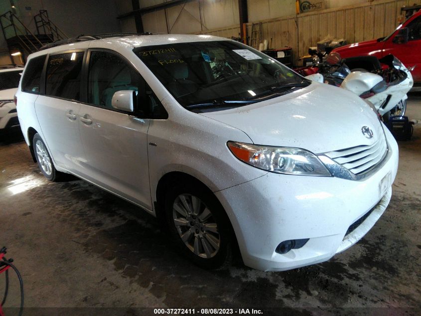 2017 TOYOTA SIENNA LE - 5TDJZ3DC3HS169437