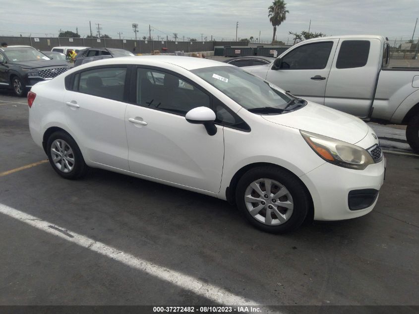 2013 KIA RIO EX - KNADN4A35D6312771
