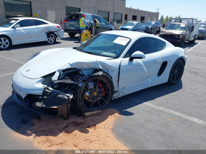 2016 PORSCHE CAYMAN S/GTS WP0AB2A84GK185506