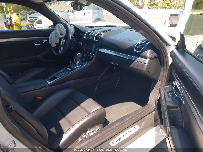 2016 PORSCHE CAYMAN S/GTS WP0AB2A84GK185506