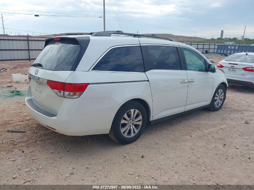 2014 HONDA ODYSSEY EX-L - 5FNRL5H66EB048695