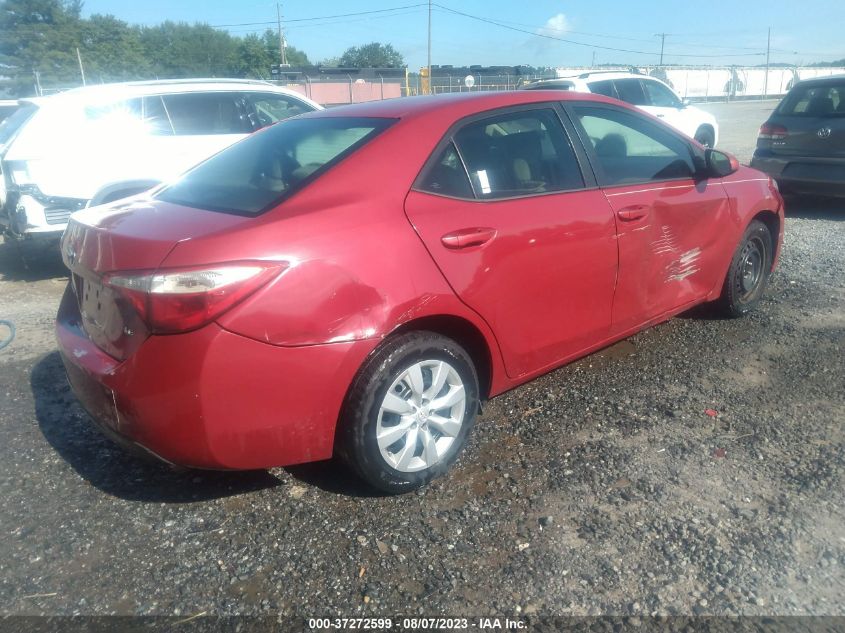 2015 TOYOTA COROLLA LE - 5YFBURHE6FP246146