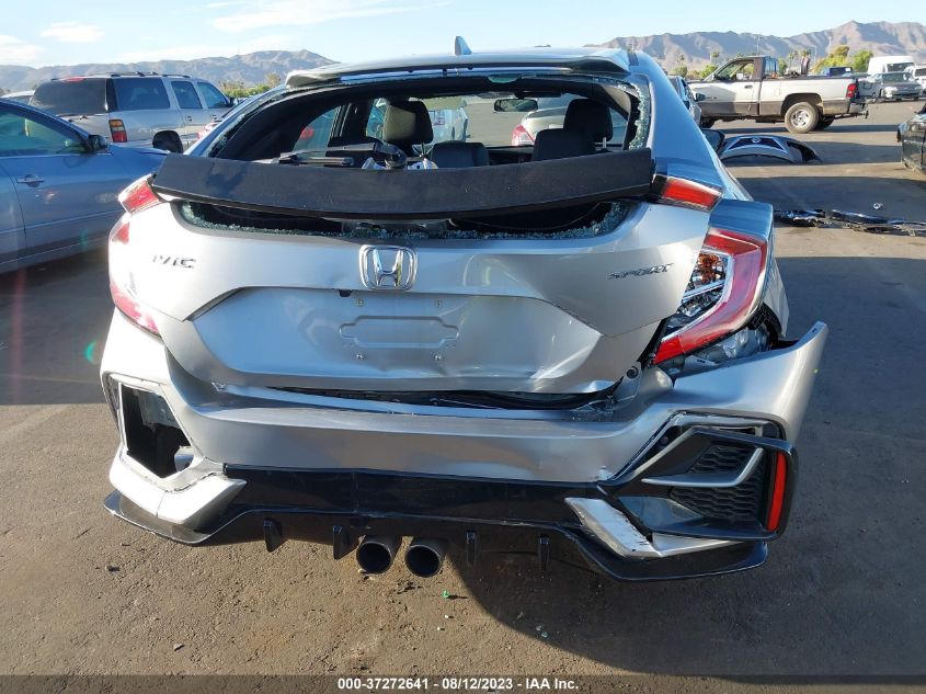 2021 HONDA CIVIC HATCHBACK SPORT - SHHFK7H46MU225212