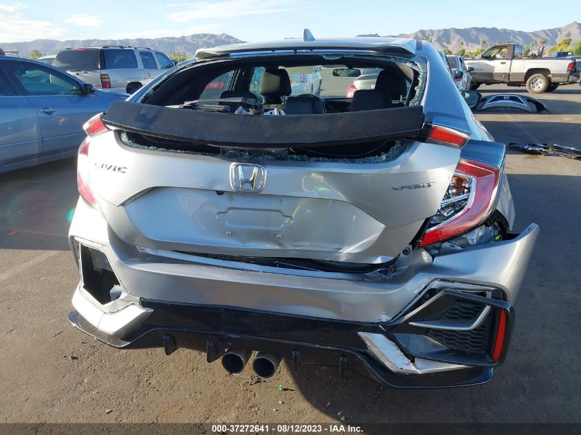 2021 HONDA CIVIC HATCHBACK SPORT - SHHFK7H46MU225212