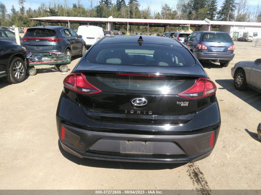 2020 HYUNDAI IONIQ HYBRID BLUE - KMHC65LCXLU239210