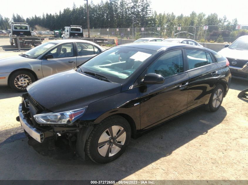2020 HYUNDAI IONIQ HYBRID BLUE - KMHC65LCXLU239210