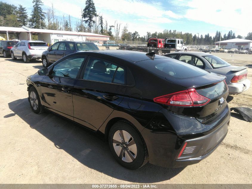 2020 HYUNDAI IONIQ HYBRID BLUE - KMHC65LCXLU239210