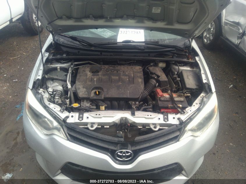 2015 TOYOTA COROLLA L/LE/S/S PLUS/LE PLUS - 2T1BURHE3FC281940