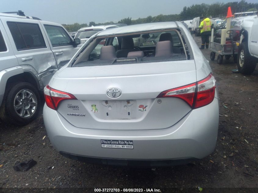 2015 TOYOTA COROLLA L/LE/S/S PLUS/LE PLUS - 2T1BURHE3FC281940