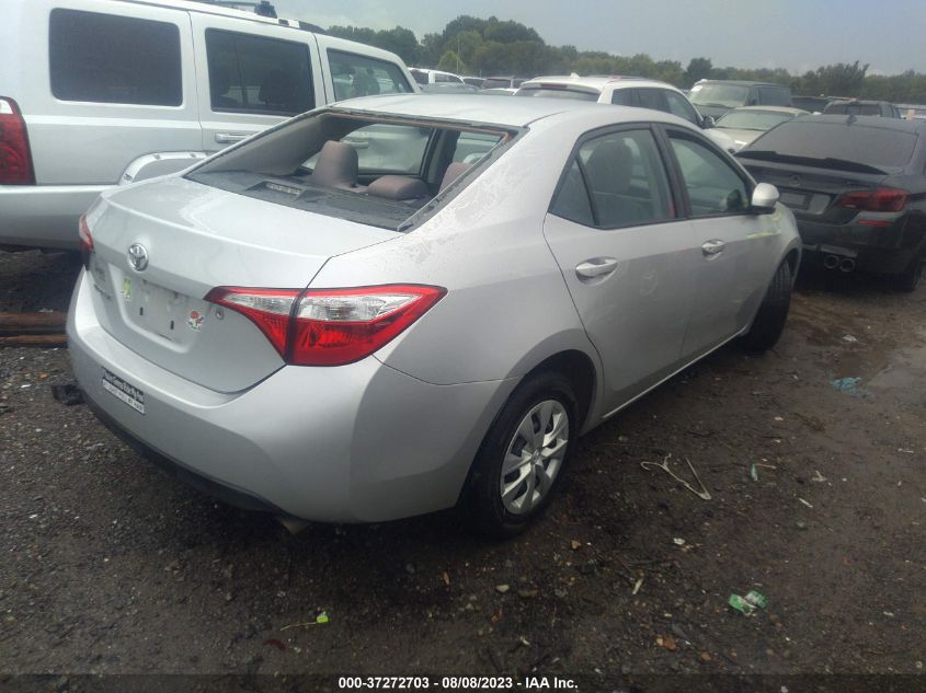 2015 TOYOTA COROLLA L/LE/S/S PLUS/LE PLUS - 2T1BURHE3FC281940