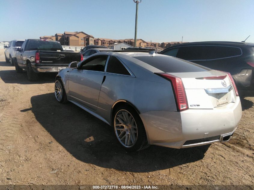2013 CADILLAC CTS COUPE PERFORMANCE 1G6DJ1E37D0166807